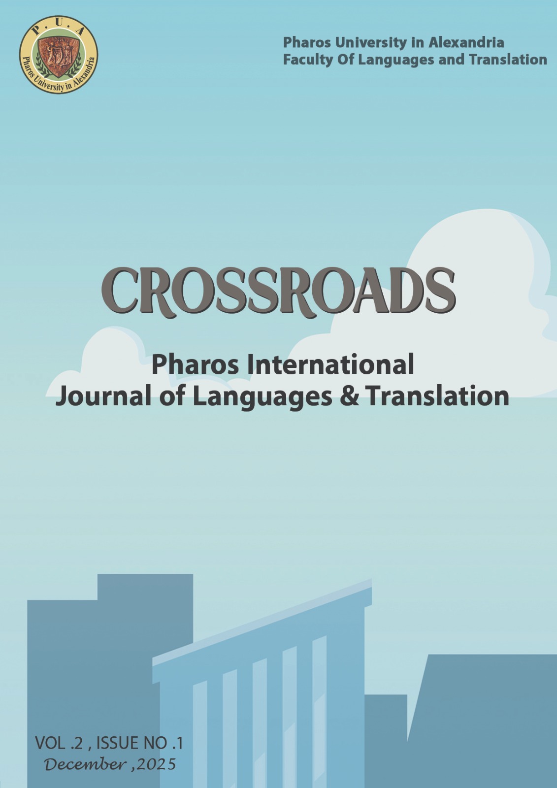 Crossroads: Pharos International Journal of Languages and Translation